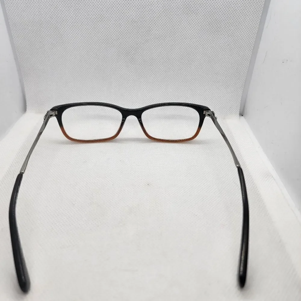 Coach Black Amber Glitter Gradient Prescription Glasses Frames
